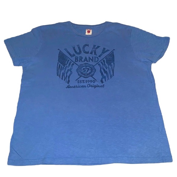 Lucky Brand Other - Lucky Brand Mens T Shirt Size XL American Flags